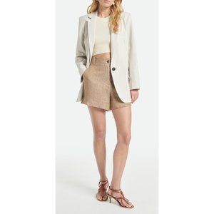 NWOT Vanessa Bruno Tilia Jacket Linen Blend SZ 36